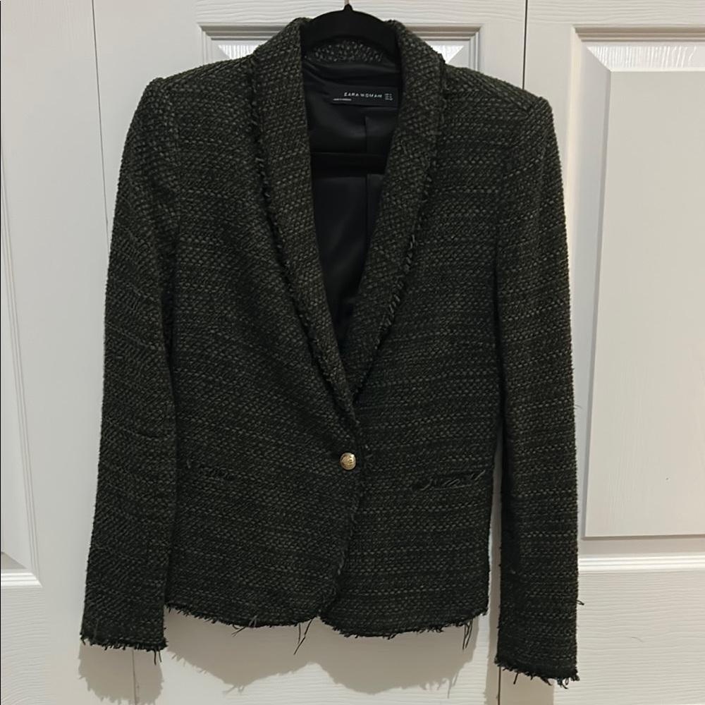 Zara Women’s Black Blazer Jacket